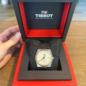 Men’s Tissot PRX Powermatic 80 Stainless Steel Men's Watch T1374072103100 40mm
